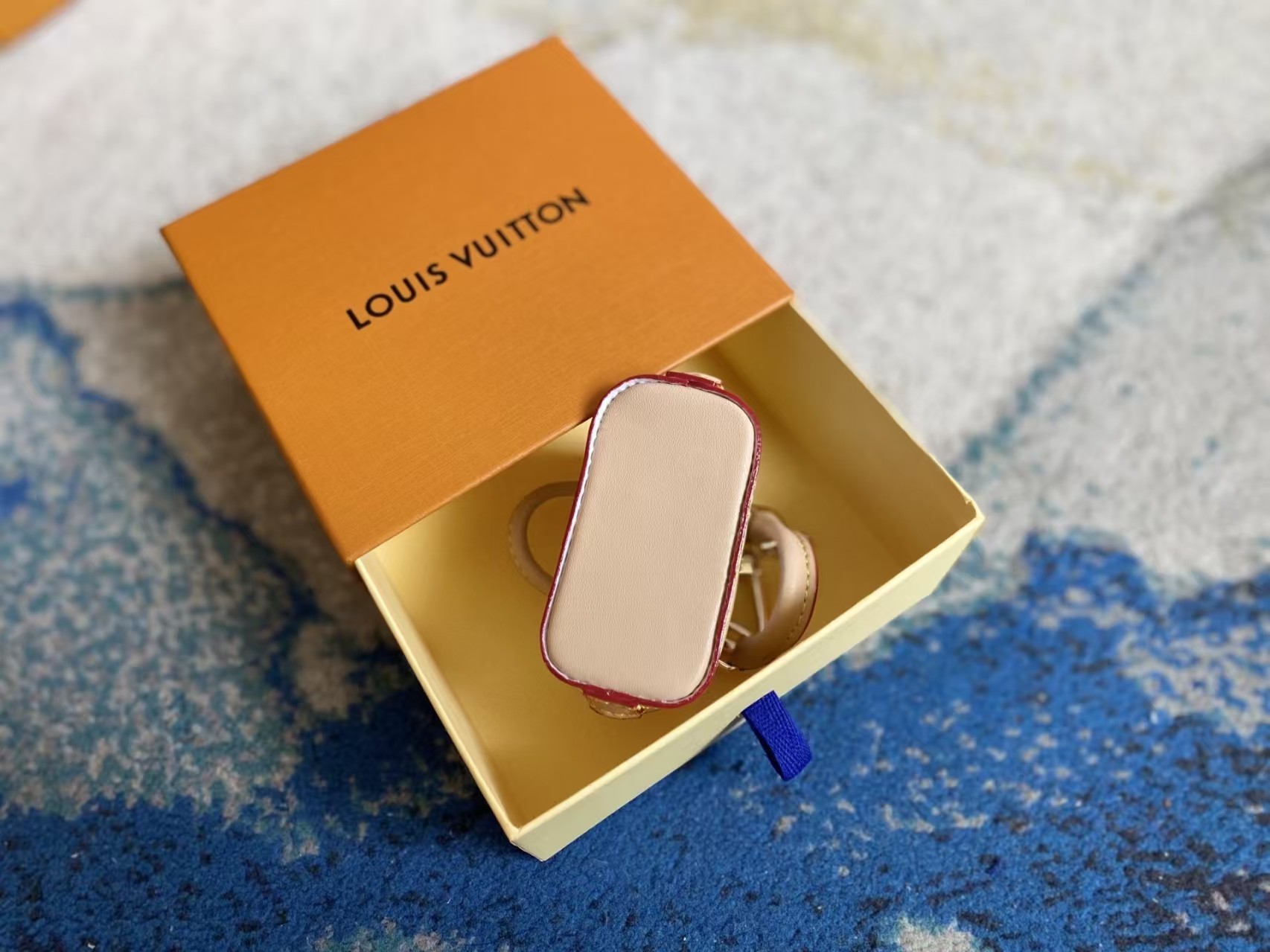 LOUIS VUITTON LV x TM Monogram Multicolor Micro Alma Bag Charm White