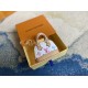 LOUIS VUITTON LV x TM Monogram Multicolor Micro Alma Bag Charm White