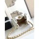 Chanel Spring 25C Hobo Small Handbag White Chanel Spring 25C Hobo Small Handbag White