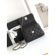 Chanel Black Quilted Caviar Coco HandleBag Mini Chanel Black Quilted Caviar Coco HandleBag Mini