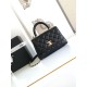 Chanel Black Quilted Caviar Coco HandleBag Mini Chanel Black Quilted Caviar Coco HandleBag Mini