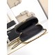 Chanel Vanity Case Black Leather Handbag Chanel Vanity Case Black Leather Handbag
