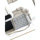 Chanel Vanity Case GreyLeather Handbag Chanel Vanity Case GreyLeather Handbag