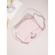 CHANEL 2021-2024 Mini Shiny Crumpled Calfskin 31 Shopping Bag satchel Pink CHANEL 2021-2024 Mini Shiny Crumpled Calfskin 31 Shopping Bag satchel Pink