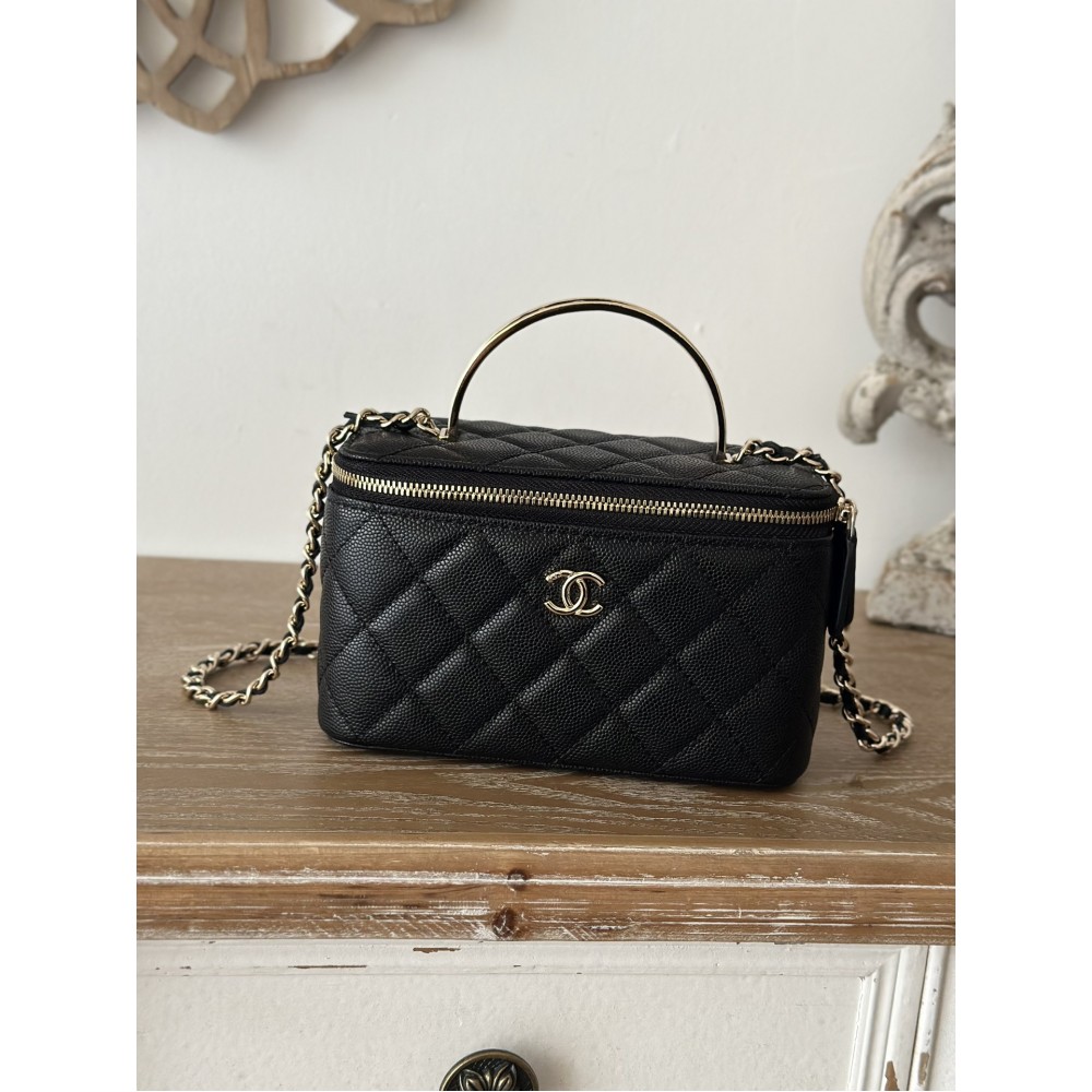 Chanel Large Chain Large Bag with Enamel Buckle