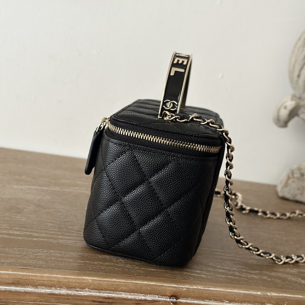 Chanel Large Chain Large Bag with Enamel Buckle