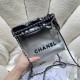 Chanel Mini 22 Bag Pink and White Ombre Calfskin Lacquered Metal Hardware Chanel Mini 22 Bag Pink and White Ombre Calfskin Lacquered Metal Hardware