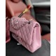 Chanel Classic Rectangular Flap Bag Light Pink Lambskin Light Gold Hardware Chanel Classic Rectangular Flap Bag Light Pink Lambskin Light Gold Hardware