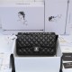 Black Quilted Caviar Medium Classic Double Flap Bag Silver/Gold Hardware, 2022 Black Quilted Caviar Medium Classic Double Flap Bag Silver/Gold Hardware, 2022