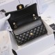 Black Quilted Caviar Medium Classic Double Flap Bag Silver/Gold Hardware, 2022 Black Quilted Caviar Medium Classic Double Flap Bag Silver/Gold Hardware, 2022