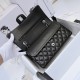 Black Quilted Caviar Medium Classic Double Flap Bag Silver/Gold Hardware, 2022 Black Quilted Caviar Medium Classic Double Flap Bag Silver/Gold Hardware, 2022