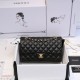 Black Quilted Caviar Medium Classic Double Flap Bag Silver/Gold Hardware, 2022 Black Quilted Caviar Medium Classic Double Flap Bag Silver/Gold Hardware, 2022