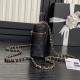Chanel 25C Vanity Bag with Chain – Black Caviar Leather Chanel 25C Vanity Bag with Chain – Black Caviar Leather