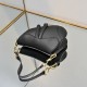 Dior Saddle Bag with Strap Black Grained Calfskin Dior Saddle Bag with Strap Black Grained Calfskin