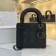Mini Lady Dior Bag Black Ultramatte Cannage Calfskin Mini Lady Dior Bag Black Ultramatte Cannage Calfskin