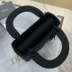 Mini Lady Dior Bag Black Ultramatte Cannage Calfskin