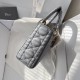 Mini Lady Dior Bag Opaline Gray Pearlescent Cannage Lambskin Mini Lady Dior Bag Opaline Gray Pearlescent Cannage Lambskin