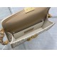 30 Montaigne East-West Bag with Chain Dior Oblique Jacquard and Natural Smooth Calfskin 30 Montaigne East-West Bag with Chain Dior Oblique Jacquard and Natural Smooth Calfskin