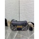 DIOR Small Streetchic Bag Blue Dior Oblique Jacquard And Smooth Calfskin DIOR Small Streetchic Bag Blue Dior Oblique Jacquard And Smooth Calfskin