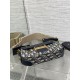 DIOR Small Streetchic Bag Blue Dior Oblique Jacquard And Smooth Calfskin DIOR Small Streetchic Bag Blue Dior Oblique Jacquard And Smooth Calfskin