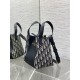 DIOR Small Signature Bucket Bag Blue Dior Oblique Jacquard DIOR Small Signature Bucket Bag Blue Dior Oblique Jacquard