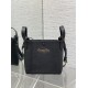 DIOR - Medium Signature Bucket Bag Black Grained Calfskin DIOR - Medium Signature Bucket Bag Black Grained Calfskin