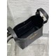 DIOR - Medium Signature Bucket Bag Black Grained Calfskin DIOR - Medium Signature Bucket Bag Black Grained Calfskin