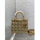 Mini Lady Dior Bag Metallic Gold Mini Lady Dior Bag Metallic Gold