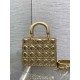 Mini Lady Dior Bag Metallic Gold Mini Lady Dior Bag Metallic Gold