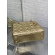 Mini Lady Dior Bag Metallic Gold Mini Lady Dior Bag Metallic Gold