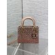 DIOR Small D-Joy Bag Latte Cannage Calfskin Embroidered With Multicolor Beads Women DIOR Small D-Joy Bag Latte Cannage Calfskin Embroidered With Multicolor Beads Women