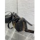D-Journey Bag in Crinkled Calfskin Black Flat Macrocannage D-Journey Bag in Crinkled Calfskin Black Flat Macrocannage