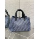 Medium Dior Toujours Bag Blue Denim Dior Oblique Jacquard Medium Dior Toujours Bag Blue Denim Dior Oblique Jacquard