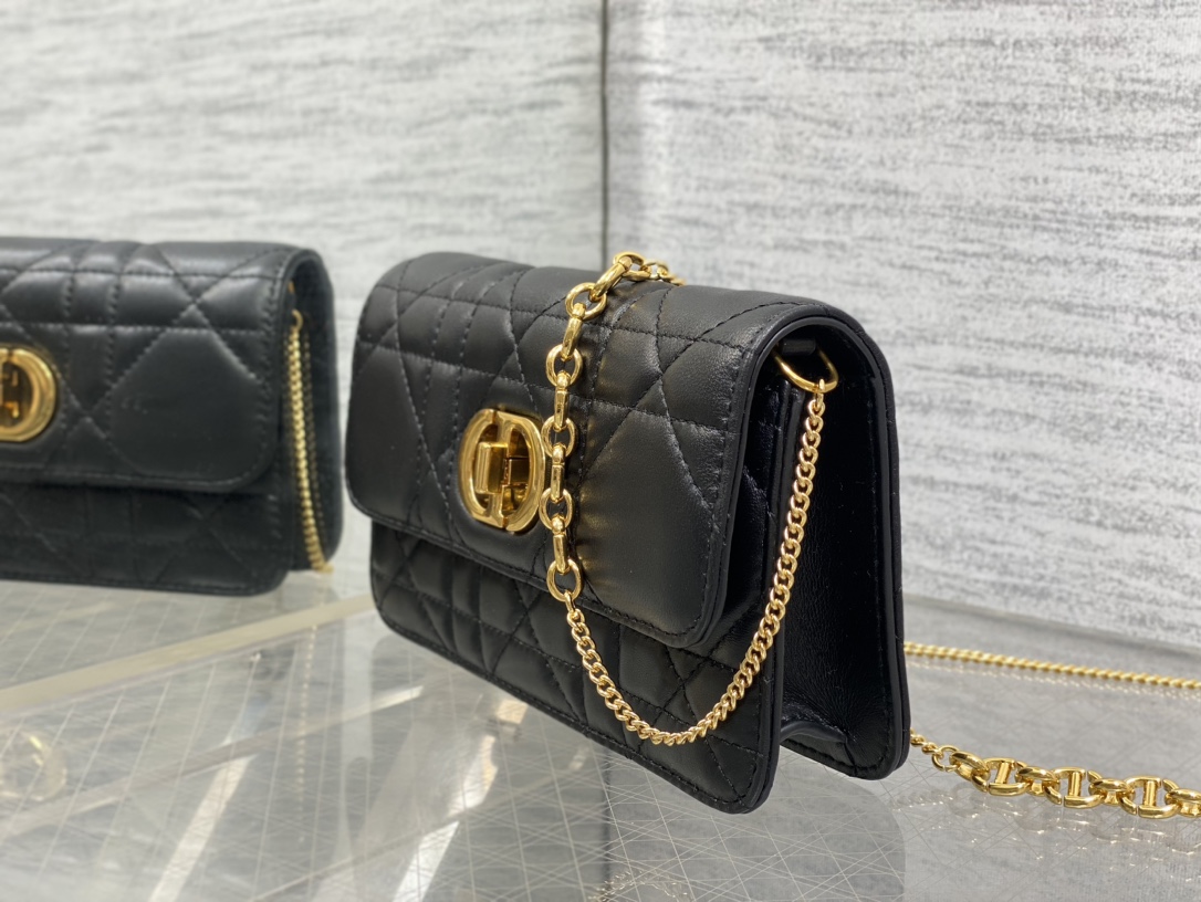 Dior Small Soft Miss Caro Bag Macrocannage Lambskin Black Dior Small Soft Miss Caro Bag Macrocannage Lambskin Black