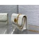Dior Small Soft Miss Caro Bag Macrocannage Lambskin White Dior Small Soft Miss Caro Bag Macrocannage Lambskin White