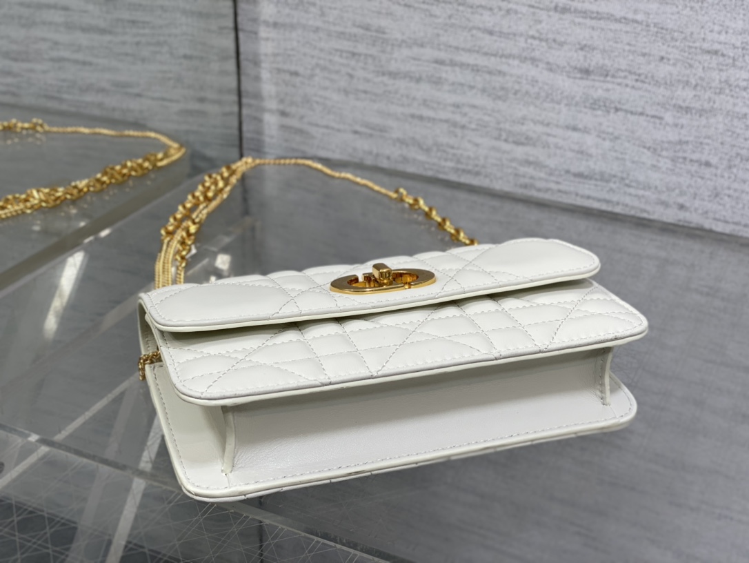 Dior Small Soft Miss Caro Bag Macrocannage Lambskin White Dior Small Soft Miss Caro Bag Macrocannage Lambskin White