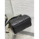 DIOR Groove 20 Bag Black Macrocannage Calfskin DIOR Groove 20 Bag Black Macrocannage Calfskin