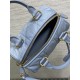 DIOR  Groove 20 Bag Pale Blue Macrocannage Calfskin