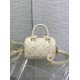 DIOR Groove 20 Bag Dusty lvory Macrocannage Calfskin DIOR Groove 20 Bag Dusty lvory Macrocannage Calfskin