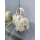 DIOR Groove 20 Bag Dusty lvory Macrocannage Calfskin DIOR Groove 20 Bag Dusty lvory Macrocannage Calfskin
