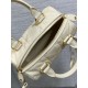 DIOR Groove 20 Bag Dusty lvory Macrocannage Calfskin