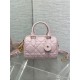 DIOR Groove 20 Bag Pink Macrocannage Calfskin DIOR Groove 20 Bag Pink Macrocannage Calfskin