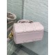 DIOR Groove 20 Bag Pink Macrocannage Calfskin DIOR Groove 20 Bag Pink Macrocannage Calfskin