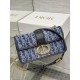 DIOR 30 Montaigne Bag Blue Dior Oblique Jacquard DIOR 30 Montaigne Bag Blue Dior Oblique Jacquard