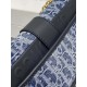 DIOR 30 Montaigne Bag Blue Dior Oblique Jacquard 