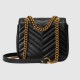 Gucci GG Marmont Quilted Leather Shoulder Bag-Women - Black Cross-body Bags Gucci GG Marmont Quilted Leather Shoulder Bag-Women - Black Cross-body Bags