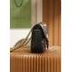 GUCCI Black Matelasse Calfskin Small GG Marmont Shoulder Bag GUCCI Black Matelasse Calfskin Small GG Marmont Shoulder Bag