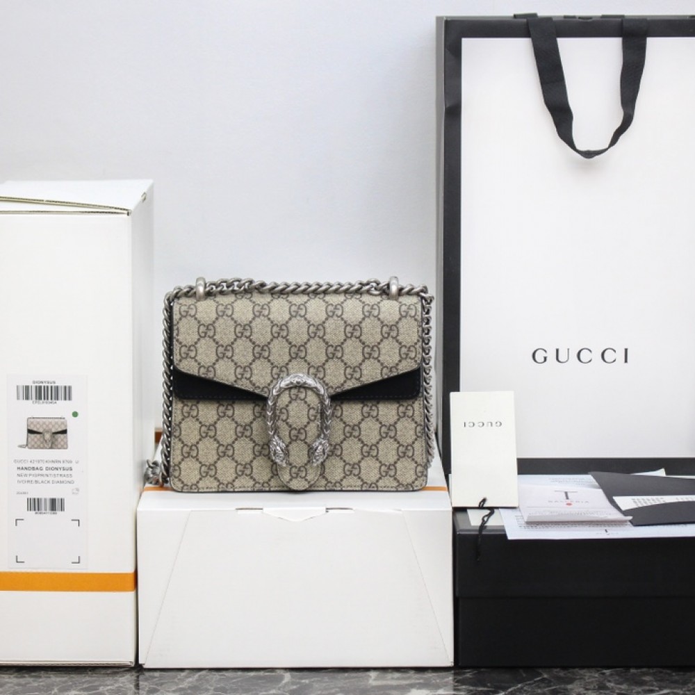 GG Supreme Dionysus Super Mini Bag - Gucci