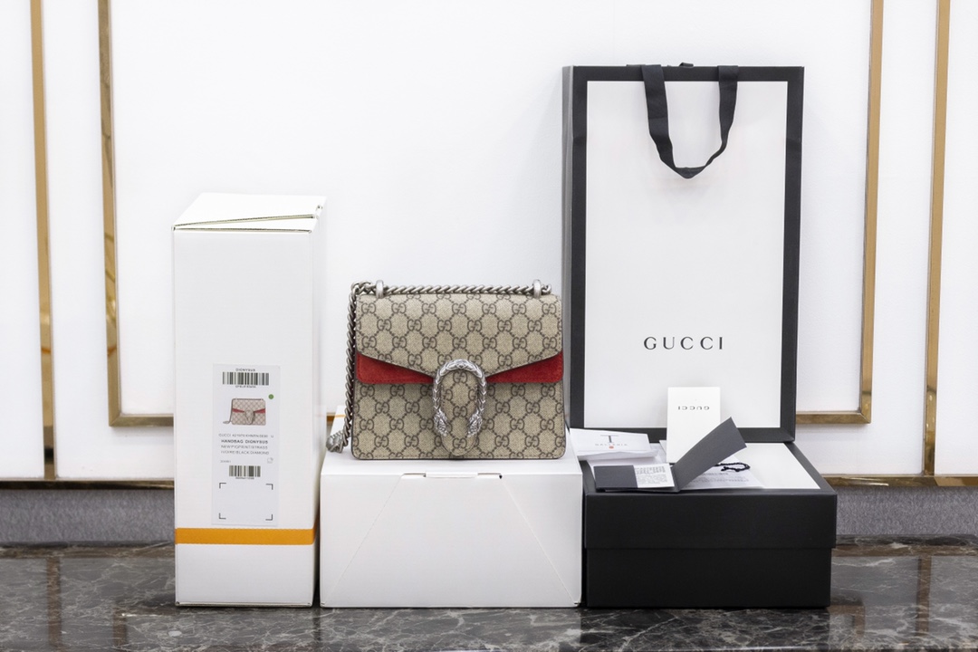 GG Supreme Dionysus Super Mini Bag - Gucci GG Supreme Dionysus Super Mini Bag - Gucci