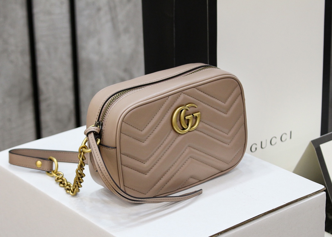 GG Marmont small camera bag -Gucci GG Marmont small camera bag -Gucci